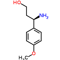 (R)-gamma-氨基-4-甲氧基苯丙醇結(jié)構(gòu)式_1071436-31-1結(jié)構(gòu)式