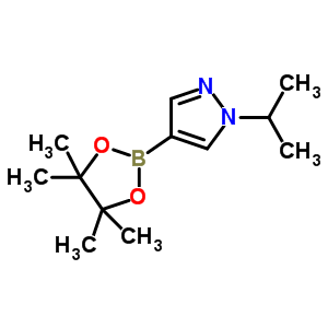 1-(1-Methylethyl)-3-(4,4,5,5-tetramethyl-1,3,2-dioxaborolan-2-yl)-1h-pyrazoleStructure,1071496-88-2Structure 1-(1-Methylethyl)-3-(4,4,5,5-tetramethyl-1,3,2-dioxaborolan-2-yl)-1h-pyrazole Structure,1071496-88-2Structure
