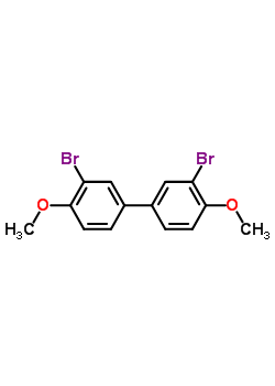 3,3’-Dibromo-4,4’-dimethoxybiphenylStructure,108989-36-2Structure 3,3’-Dibromo-4,4’-dimethoxybiphenyl Structure,108989-36-2Structure