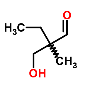 2-(羥基甲基)-2-甲基丁醛結(jié)構(gòu)式_1112-47-6結(jié)構(gòu)式