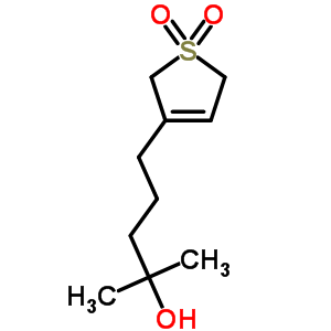2,5-Dihydro-alpha,alpha-dimethyl-3-thiophene-1-butanol 1,1-dioxideStructure,1135-22-4Structure 2,5-Dihydro-alpha,alpha-dimethyl-3-thiophene-1-butanol 1,1-dioxide Structure,1135-22-4Structure