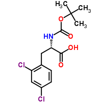(D)-boc-2,4-dichlorophenylalanineStructure,114873-02-0Structure (D)-boc-2,4-dichlorophenylalanine Structure,114873-02-0Structure