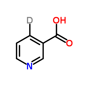 煙酸-d1結構式_116975-14-5結構式