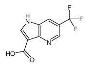 6-Trifluoromethyl-4-azaindole-3-carboxylic acidStructure,1190311-80-8Structure 6-Trifluoromethyl-4-azaindole-3-carboxylic acid Structure,1190311-80-8Structure