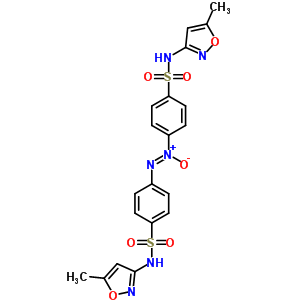 4,4-Az氧基雙[n-(5-甲基-3-異噁唑基)-苯磺酰胺結(jié)構(gòu)式_119403-03-1結(jié)構(gòu)式