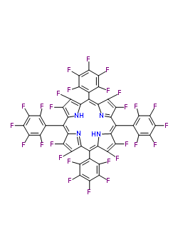 2,3,7,8,12,13,17,18-Octafluoro-5,10,15,20-tetrakis(pentafluorophenyl)-21h,23h-porphineStructure,121399-88-0Structure 2,3,7,8,12,13,17,18-Octafluoro-5,10,15,20-tetrakis(pentafluorophenyl)-21h,23h-porphine Structure,121399-88-0Structure