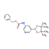 Benzyl(5-(4,4,5,5-tetramethyl-1,3,2-dioxaborolan-2-yl)pyridin-3-yl)carbamateStructure,1218790-11-4Structure Benzyl(5-(4,4,5,5-tetramethyl-1,3,2-dioxaborolan-2-yl)pyridin-3-yl)carbamate Structure,1218790-11-4Structure