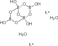 五硼酸鉀八水結(jié)構(gòu)式_12229-13-9結(jié)構(gòu)式