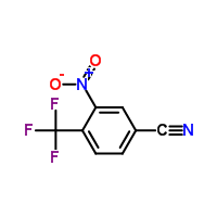 3-Nitro-4-(trifluoromethyl)benzonitrileStructure,1227489-72-6Structure 3-Nitro-4-(trifluoromethyl)benzonitrile Structure,1227489-72-6Structure