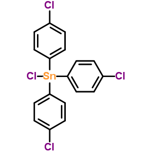 Stannane,chlorotris(4-chlorophenyl)-Structure,1235-30-9Structure Stannane,chlorotris(4-chlorophenyl)- Structure,1235-30-9Structure