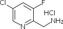 (5-Chloro-3-fluoropyridin-2-yl)methanamine hydrochlorideStructure,1257535-29-7Structure (5-Chloro-3-fluoropyridin-2-yl)methanamine hydrochloride Structure,1257535-29-7Structure