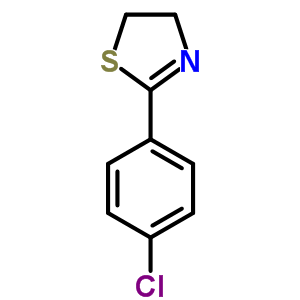 2-(4-Chlorophenyl)thiazolineStructure,13084-29-2Structure 2-(4-Chlorophenyl)thiazoline Structure,13084-29-2Structure