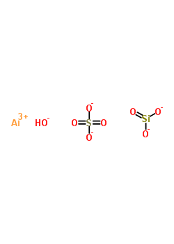 Aluminum hydroxide silicate sulfateStructure,131148-05-5Structure Aluminum hydroxide silicate sulfate Structure,131148-05-5Structure