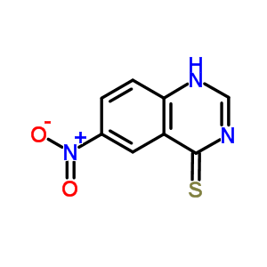6-Nitro-1h-quinazoline-4-thioneStructure,13116-83-1Structure 6-Nitro-1h-quinazoline-4-thione Structure,13116-83-1Structure