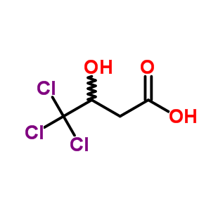 Butanoic acid,4,4,4-trichloro-3-hydroxy-Structure,13159-46-1Structure Butanoic acid,4,4,4-trichloro-3-hydroxy- Structure,13159-46-1Structure