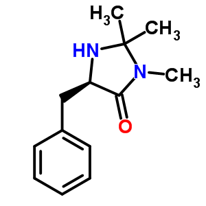 (5S)-()-2,2,3-trimethyl-5-benzyl-4-imidazolidinoneStructure,132278-63-8Structure (5S)-()-2,2,3-trimethyl-5-benzyl-4-imidazolidinone Structure,132278-63-8Structure
