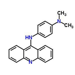 9-(P-dimethylaminoanilino)acridineStructure,13365-38-3Structure 9-(P-dimethylaminoanilino)acridine Structure,13365-38-3Structure