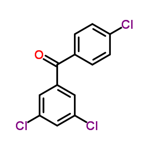 3,4,5-三氯苯甲酮結(jié)構(gòu)式_13395-65-8結(jié)構(gòu)式