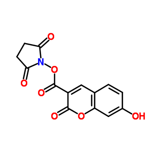 7-Hydroxycoumarin-3-carboxylic acid n-succinimidyl esterStructure,134471-24-2Structure 7-Hydroxycoumarin-3-carboxylic acid n-succinimidyl ester Structure,134471-24-2Structure