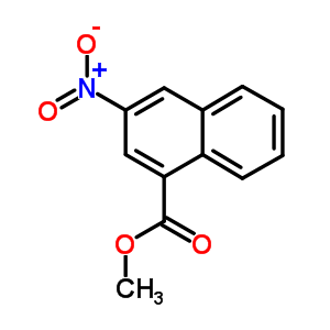 3-硝基-1-萘酸甲酯結(jié)構(gòu)式_13772-63-9結(jié)構(gòu)式