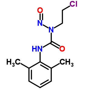 Urea, 1-(2-chloroethyl)-1-nitroso-3-(2,6-xylyl)-Structure,13909-20-1Structure Urea, 1-(2-chloroethyl)-1-nitroso-3-(2,6-xylyl)- Structure,13909-20-1Structure
