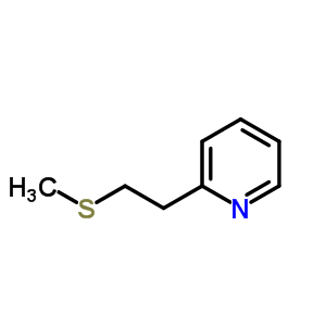 2-[2-(甲基硫代)乙基]-吡啶結(jié)構(gòu)式_14143-85-2結(jié)構(gòu)式
