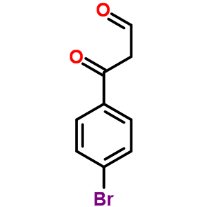 4-溴-b-氧代苯丙醛結(jié)構(gòu)式_14153-75-4結(jié)構(gòu)式