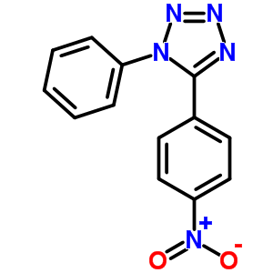 1H-tetrazole,5-(4-nitrophenyl)-1-phenyl-Structure,14213-27-5Structure 1H-tetrazole,5-(4-nitrophenyl)-1-phenyl- Structure,14213-27-5Structure