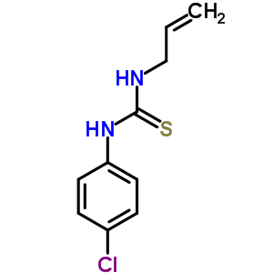 Thiourea,n-(4-chlorophenyl)-n-2-propen-1-yl-Structure,14255-79-9Structure Thiourea,n-(4-chlorophenyl)-n-2-propen-1-yl- Structure,14255-79-9Structure