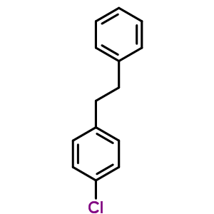 1-氯-4-(2-苯基乙基)-苯結(jié)構(gòu)式_14310-22-6結(jié)構(gòu)式