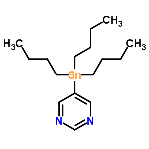 5-(三丁基錫)嘧啶結構式_144173-85-3結構式