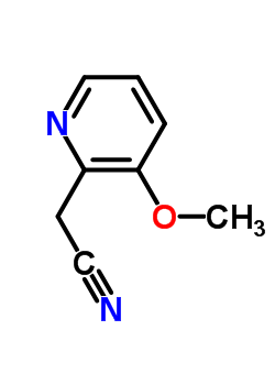 (9ci)-3-甲氧基-2-吡啶乙腈結構式_149489-09-8結構式