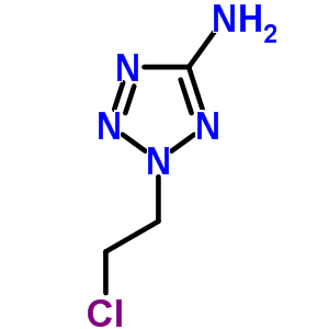 2H-tetrazol-5-amine,2-(2-chloroethyl)-Structure,15284-32-9Structure 2H-tetrazol-5-amine,2-(2-chloroethyl)- Structure,15284-32-9Structure