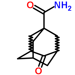 4-Oxoadamantane-1-carboxamideStructure,155396-16-0Structure 4-Oxoadamantane-1-carboxamide Structure,155396-16-0Structure