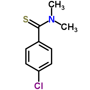 Benzenecarbothioamide,4-chloro-n,n-dimethyl-Structure,15563-46-9Structure Benzenecarbothioamide,4-chloro-n,n-dimethyl- Structure,15563-46-9Structure