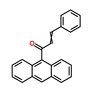 1-(9-蒽)-3-苯基-2-丙烯-1-酮結(jié)構(gòu)式_1564-72-3結(jié)構(gòu)式