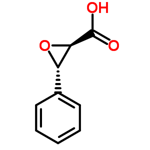 (2R,3s)-3-苯基環(huán)氧乙烷-2-羧酸結(jié)構(gòu)式_1566-68-3結(jié)構(gòu)式