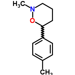 2H-1,2-oxazine,tetrahydro-2-methyl-6-(4-methylphenyl)-Structure,15769-90-1Structure 2H-1,2-oxazine,tetrahydro-2-methyl-6-(4-methylphenyl)- Structure,15769-90-1Structure