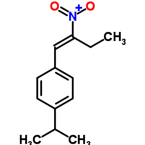 Benzene,1-(1-methylethyl)-4-(2-nitro-1-buten-1-yl)-Structure,15804-81-6Structure Benzene,1-(1-methylethyl)-4-(2-nitro-1-buten-1-yl)- Structure,15804-81-6Structure