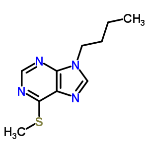 9H-purine,9-butyl-6-(methylthio)-Structure,15923-48-5Structure 9H-purine,9-butyl-6-(methylthio)- Structure,15923-48-5Structure