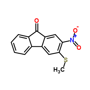 9H-fluoren-9-one,3-(methylthio)-2-nitro-Structure,16233-08-2Structure 9H-fluoren-9-one,3-(methylthio)-2-nitro- Structure,16233-08-2Structure