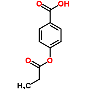 Benzoicacid, 4-(1-oxopropoxy)-Structure,16358-92-2Structure Benzoicacid, 4-(1-oxopropoxy)- Structure,16358-92-2Structure