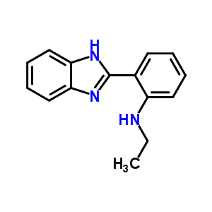 Benzenamine,2-(1h-benzimidazol-2-yl)-n-ethyl-Structure,16367-97-8Structure Benzenamine,2-(1h-benzimidazol-2-yl)-n-ethyl- Structure,16367-97-8Structure