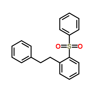 Benzene,1-(2-phenylethyl)-2-(phenylsulfonyl)-Structure,16425-99-3Structure Benzene,1-(2-phenylethyl)-2-(phenylsulfonyl)- Structure,16425-99-3Structure