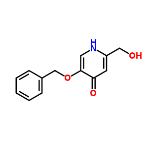 5-(Benzyloxy)-2-(hydroxymethyl)pyridin-4-olStructure,165948-37-8Structure 5-(Benzyloxy)-2-(hydroxymethyl)pyridin-4-ol Structure,165948-37-8Structure