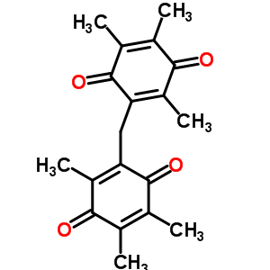 P-benzoquinone,2,2-methylenebis[3,5,6-trimethyl-(7ci,8ci)Structure,17228-80-7Structure P-benzoquinone,2,2-methylenebis[3,5,6-trimethyl-(7ci,8ci) Structure,17228-80-7Structure