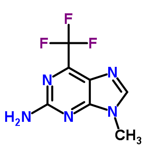 9H-purin-2-amine,9-methyl-6-(trifluoromethyl)-Structure,1744-14-5Structure 9H-purin-2-amine,9-methyl-6-(trifluoromethyl)- Structure,1744-14-5Structure