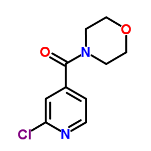 4-(2-Chloroisonicotinoyl)morpholineStructure,174482-98-5Structure 4-(2-Chloroisonicotinoyl)morpholine Structure,174482-98-5Structure