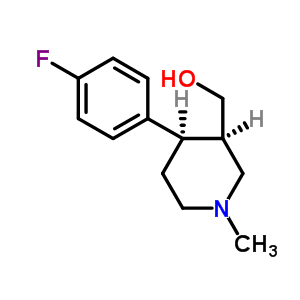 3-Piperidinemethanol, 4-(4-fluorophenyl)-, (3R,4S)-Structure,179463-85-5Structure 3-Piperidinemethanol, 4-(4-fluorophenyl)-, (3R,4S)- Structure,179463-85-5Structure