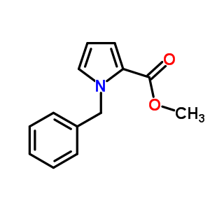 1-芐基吡咯-2-羧酸甲酯結構式_18159-23-4結構式